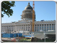 Utah State Capitol Building Under Retrofit Thumb
