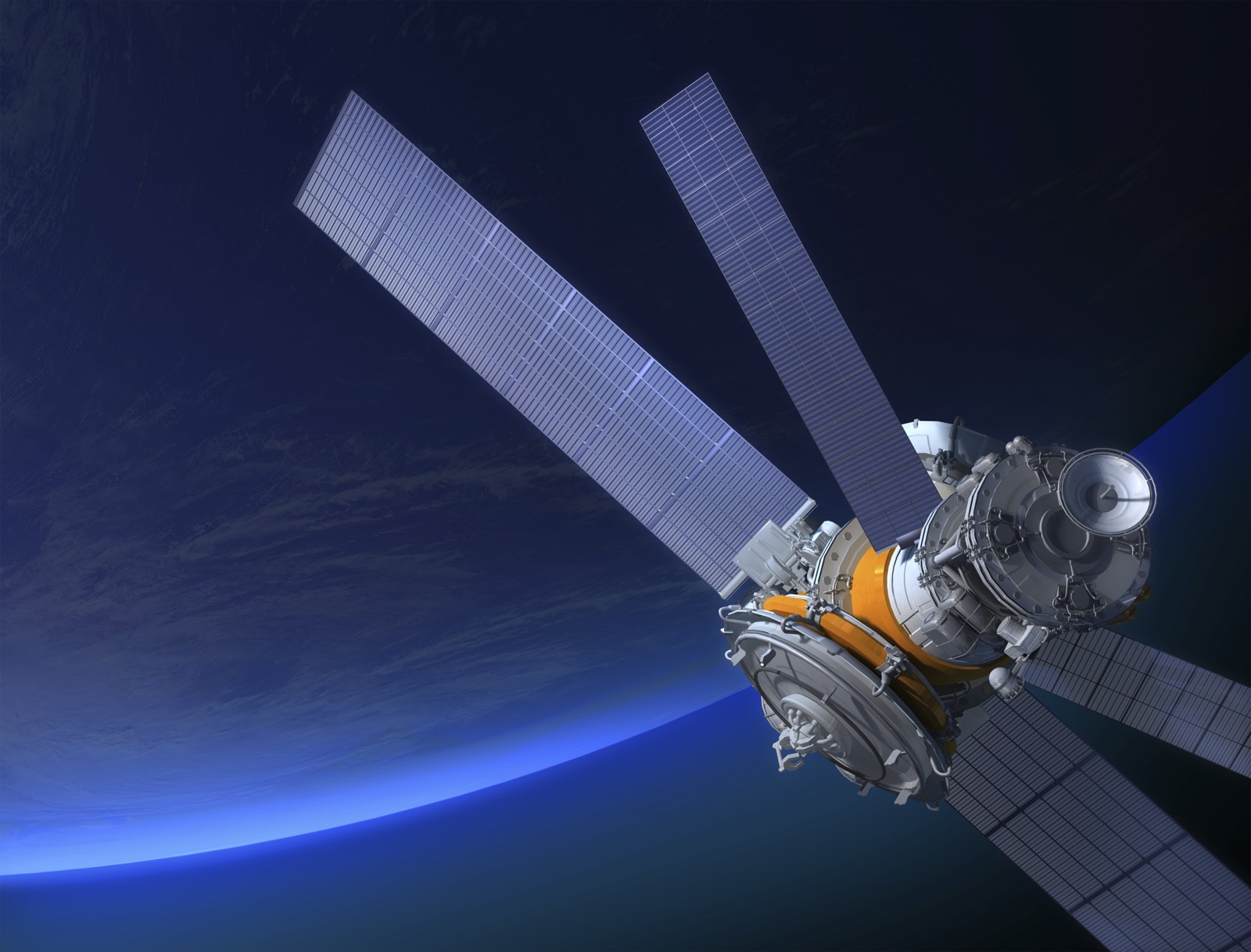 Hughes S-12 Satellite Building